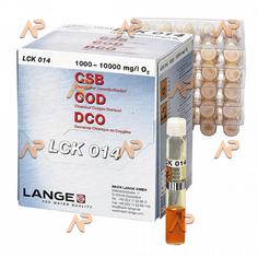 Купить Тест-набор для определения ХПК (O2) 1000 - 10000 мг/л, 25 тестов, № LCK014 Lange