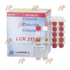Купить Тест-набор для определения хлоридов (Cl-), 1-70/1000мг/л, 24 теста, № LCK311 HACH-Lange